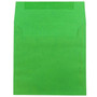 JAM Paper 8.5 x 8.5 Square Colored Invitation Envelopes, Green Recycled, 50/Pack (2792295I)
