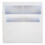 LUX A8 Foil Lined Invitation Envelopes (5 1/2 x 8 1/8) 250/Box, White w/Silver LUX Lining (FLWH4885-03-250)