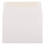 JAM Paper 4Bar A1 Strathmore Invitation Envelopes, 3.625 x 5.125, Bright White Laid, 25/Pack (900911330)