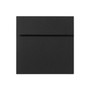 LUX 5 1/2 x 5 1/2 Square Envelopes, 50/Box, Black Linen (8515-BLI-50)