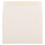 JAM Paper 4Bar A1 Strathmore Invitation Envelopes, 3.625 x 5.125, Natural White Wove, 50/Pack (194891I)