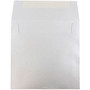 JAM Paper 8.5 x 8.5 Square Metallic Invitation Envelopes, Stardream Silver, Bulk 250/Box (V018318H)