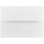 JAM Paper A6 Foil Lined Invitation Envelopes, 4.75 x 6.5, White with Red Foil, Bulk 250/Box (3243655H)
