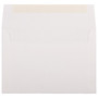 JAM Paper A8 Strathmore Invitation Envelopes, 5.5 x 8.125, Bright White Linen, Bulk 250/Box (40934H)