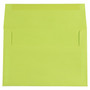 JAM Paper A8 Colored Invitation Envelopes, 5.5 x 8.125, Ultra Lime Green, Bulk 250/Box (15955H)