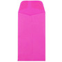 JAM Paper #5.5 Coin Business Colored Envelopes, 3.125 x 5.5, Ultra Fuchsia Pink, 50/Pack (356730545I)
