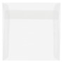 JAM Paper 8 x 8 Square Translucent Vellum Invitation Envelopes, Clear, Bulk 1000/Carton (51287B)