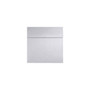 LUX 7 1/2 x 7 1/2 Square Envelopes, 50/Box, Silver Metallic (8555-06-50)