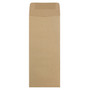 JAM Paper Open End #12 Currency Envelope, 4 3/4" x 11", Brown Kraft Paper Bag, 50/Pack (2119018862I)