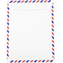 JAM Paper 9 x 12 Airmail Open End Catalog Envelopes, White, Bulk 1000/Carton (1430744B)