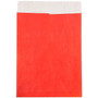JAM Paper Tyvek Open End Open End #13 Catalog Envelope, 10" x 13", Red, 10/Pack (V021383B)