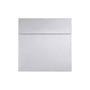 LUX 6 1/4 x 6 1/4 Square Envelopes, 1000/Box, Silver Metallic (8530-06-1M)