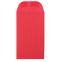 JAM Paper #3 Coin Business Colored Envelopes, 2.5 x 4.25, Red Recycled, Bulk 500/Box (356730541H)