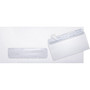 JAM Paper #10 Window Envelopes, 4 1/8 x 9 1/2, White w/Sec Tint, P&S, 50/Pack (61597-50)