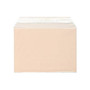 JAM Paper Cello Sleeves with Self-Adhesive Closure, 5.0625 x 7.1875, Peach, 100/Pack (2785508)