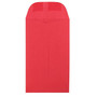 JAM Paper #3 Coin Business Colored Envelopes, 2.5 x 4.25, Red Recycled, 50/Pack (356730541i)