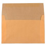 JAM PAPER A8 Translucent Vellum Invitation Envelopes, 5 1/2 x 8 1/8, Peach Virtual Candy, 25/Pack (54041I)