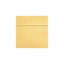 LUX Self Seal Square Envelope, 8" x 8", Gold Metallic, 50/Box (8565-07-50)