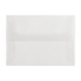 LUX 30lbs. 5 3/4" x 8 3/4" A9 Invitation Envelopes W/Glue, Clear Translucent, 250/BX (65dd3699e8837636b11c004a_ud)