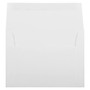 JAM Paper A6 Strathmore Invitation Envelopes, 4.75 x 6.5, Bright White Linen, Bulk 250/Box (3137H)
