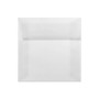 LUX 7 x 7 Square Envelopes, 50/Box, Clear Translucent (8545-50-50)