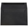 JAM Paper A9 Invitation Envelopes, 5.75 x 8.75, Black Linen, 25/Pack (900906807)