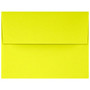 JAM Paper A4 Self Seal Invitation Envelopes, 4 1/4" x 6 1/4", Citrus Yellow, 500/Pack (4872-L20-500)