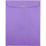 JAM Paper Open End Clasp Catalog Envelope, 9" x 12", Violet, 100/Box (900906767)