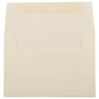 JAM Paper 4Bar A1 Strathmore Invitation Envelopes, 3.625 x 5.125, Ivory Wove, 50/Pack (191133I)