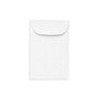 LUX Moistenable Glue #1 Currency Envelopes, 2.25" x 3.5", Bright White, 1000/Box (94623-1000)