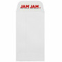 JAM PAPER Self Seal #3 Coin Business Envelopes, 2 1/2" x 4 1/4", White, 100/Pack (356838553D)