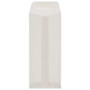 JAM Paper #10 Policy Business Translucent Vellum Envelopes, 4 1/8" x 9 1/2", Clear, 25/Pack (900828258)