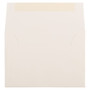 JAM Paper 4Bar A1 Strathmore Invitation Envelopes, 3.625 x 5.125, Natural White Laid, 25/Pack (900913182)