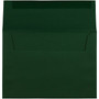 JAM Paper A6 Invitation Envelopes, 4.75 x 6.5, Dark Green, 50/Pack (3157346i)