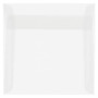 JAM Paper 5.5 x 5.5 Square Translucent Vellum Invitation Envelopes, Clear, 50/Pack (74354I)