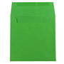 JAM Paper 6 x 6 Square Colored Invitation Envelopes, Green Recycled, Bulk 250/Box (2792267H)