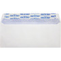 JAM Paper #10 Regular Envelopes, Peel & Seal, Security Tint, 4 1/8 x 9 1/2, White, 250 Pack (75747-250)