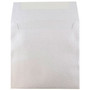 JAM Paper 6.5 x 6.5 Square Metallic Invitation Envelopes, Stardream Silver, Bulk 250/Box (GCST509H)