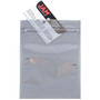 JAM Paper 4 x 6 Open End Catalog Foil Envelopes with Zip Closure, Clear, 100/Pack (30046A58B)