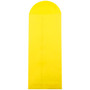 JAM Paper Open End #12 Currency Envelope, 4 3/4" x 11", Yellow Brite Hue, 50/Pack (3156400I)