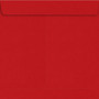 JAM Paper 7 1/2 x 7 1/2 Square Envelopes, Ruby Red, 50 Pack (EX8555-18-50)