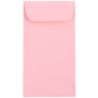 JAM Paper #7 Coin Business Envelopes, 3.5 x 6.5, Baby Pink, Bulk 1000/Carton (1526773C)