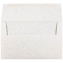 JAM Paper A10 Parchment Invitation Envelopes, 6 x 9.5, Pewter Grey Recycled, 50/Pack (57156I)