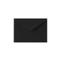 LUX 5 1/2 BAR Envelopes (4 3/8 x 5 3/4) 250/Box, Black Linen (512BAR-BLI-250)