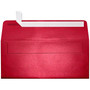 LUX 4 1/8" x 9 1/2" #10 80lbs. Square Flap Envelopes W/Glue Closure, Jupiter Metallic Red Red (65dd3941e8837636b11c0b5d_ud)
