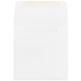JAM Paper 4.5 x 4.5 Square Invitation Envelopes, White, 100/Pack (439911145B)