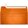 LUX 4 1/8" x 9 1/2" #10 80lbs. Square Flap Envelopes W/Glue Closure, Flame Metallic Orange (65dd3966e8837636b11c0bfc_ud)