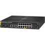 Aruba 6000 12-port 1GbE PoE Layer 2 Switch, Black (R8N89A#ABA)