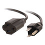 C2G Cables to Go 6' Extension Cord, 18 AWG, Black (03115)