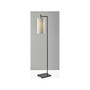 Simplee Adesso Zion 65" Matte Black Floor Lamp with Beige Drum Shade (SL1156-01)